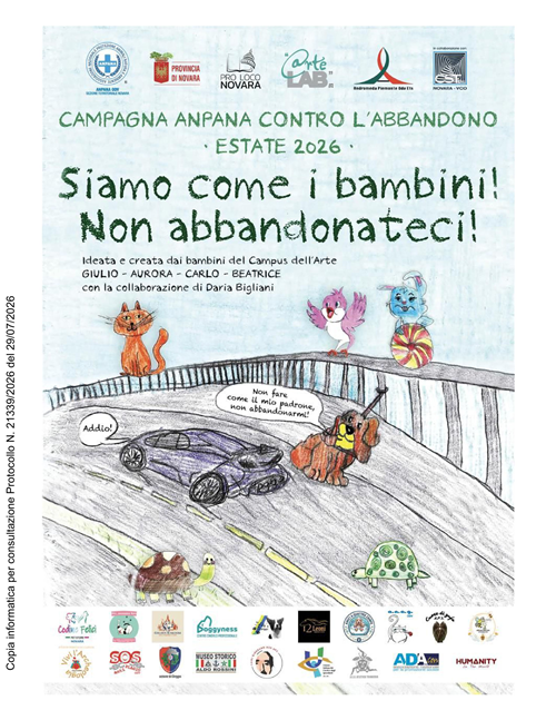 Campagna ANPANA - Stop allabbandono estate 2026